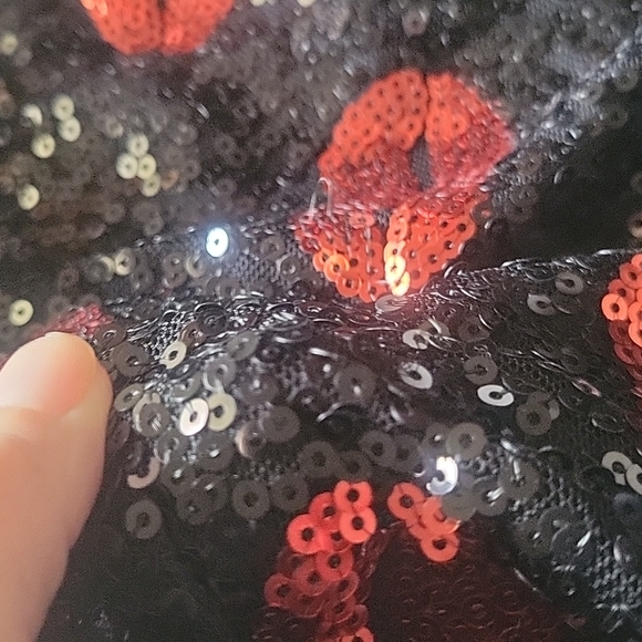 NWT Aidan Mattox Lip Dress - Picture 7 of 8